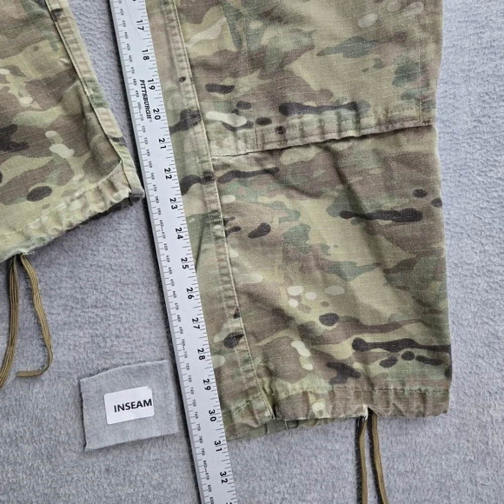 Tru-Spec‎ Men Pants 35x31 Camouflage Cargo Ripstop Button
